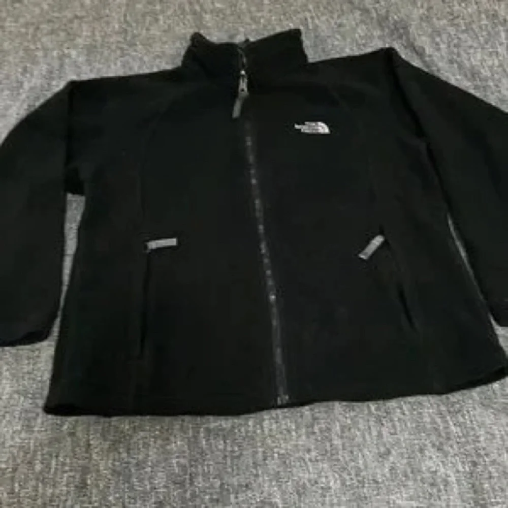 The North Face Kids Black Full-Zip Fleece Jacket